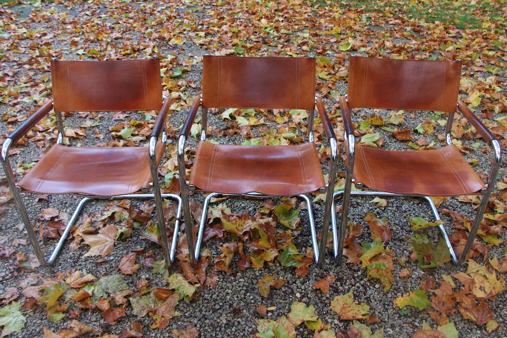 Mart Stam vintage cantilever chairs, Fasem
