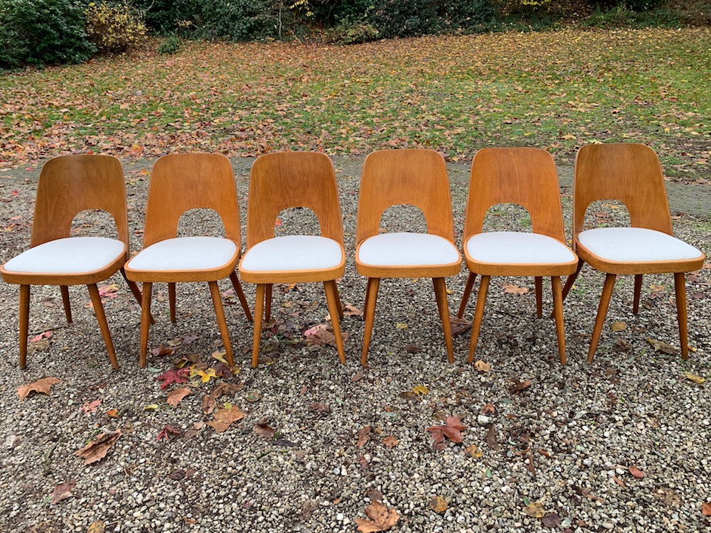 Oswald Haerdtl, wooden chair, vintage chairs, design chairs, midcentury modern chairs, European design, Thonet, chaise vintage, chaises design, chaises bois, dining chairs
