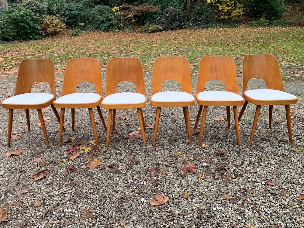 Oswald Haerdtl, wooden chair, vintage chairs, design chairs, midcentury modern chairs, European design, Thonet, chaise vintage, chaises design, chaises bois, dining chairs