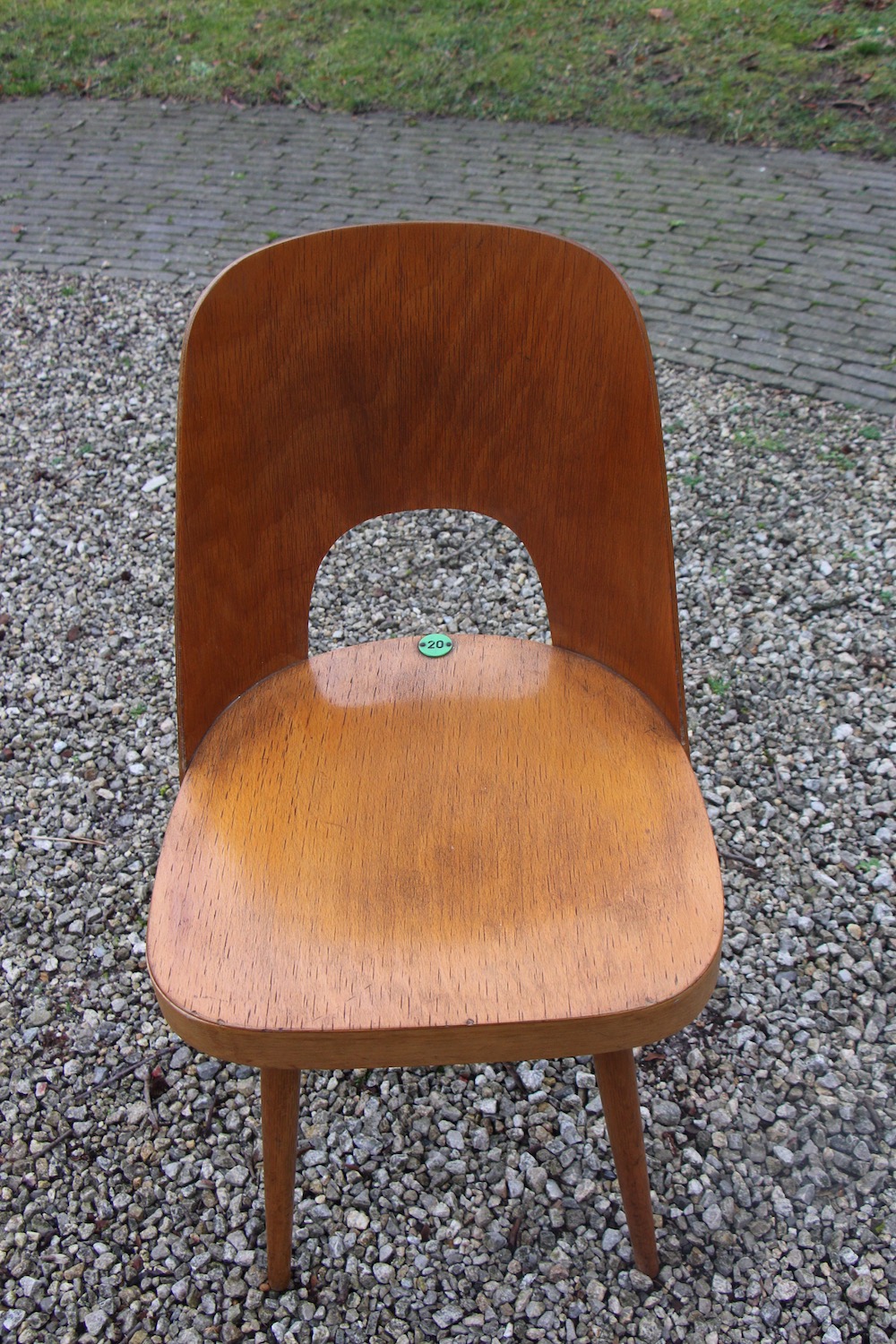 Oswald Haerdtl vintage chairs for Ton
