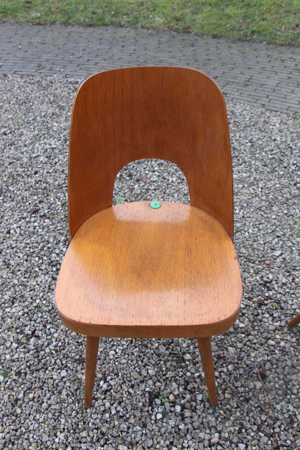 Oswald Haerdtl vintage chairs for Ton