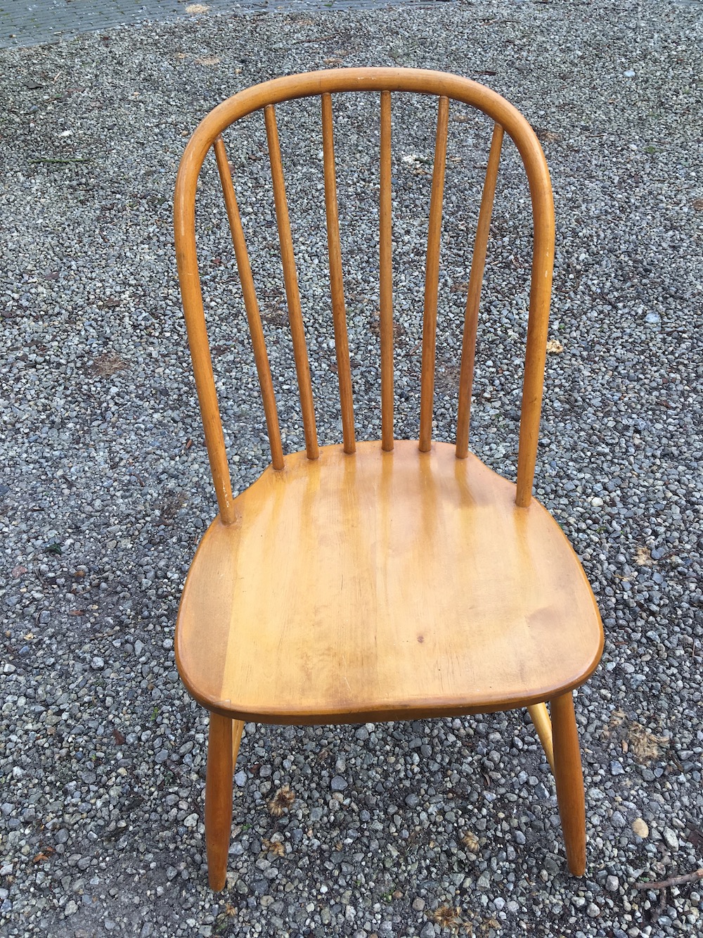 Belgian dining chairs, vintage chairs, Imexcotra, wooden chairs
