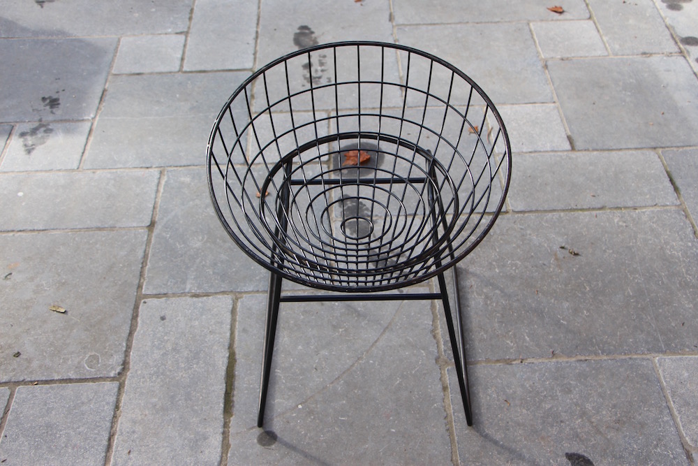 Pastoe vintage wire stool by Cees Braakman