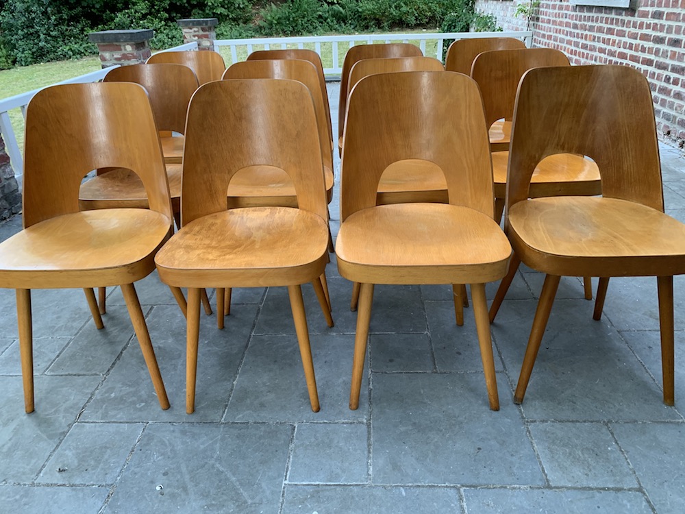 Oswald Haerdtl, dining chairs, chaises bois, vintage chairs, nice chairs, nicechairs, wooden chairs, design chairs, czech design, ton, thonet, vintage design chairs, chic chairs, stylish chairs, belles chaises, chairs with a soul