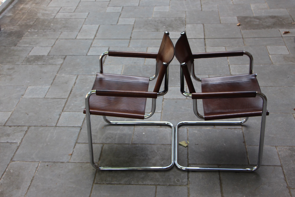 vintage Mart Stam cantilever chairs