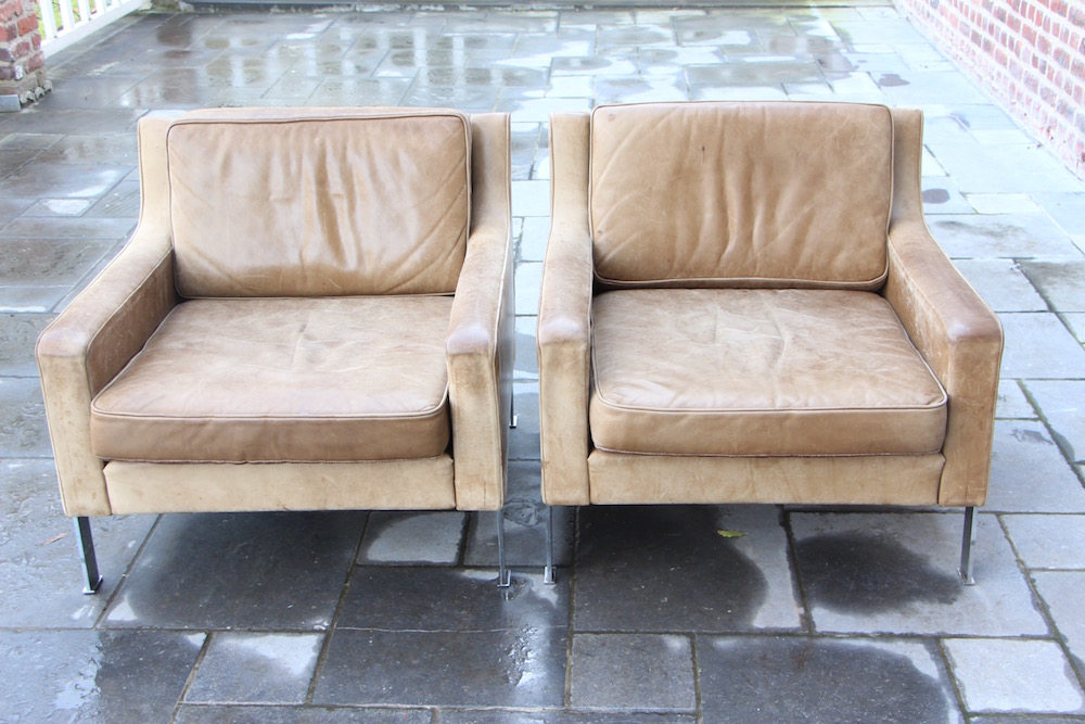 vintage lounge chairs by Hans Könecke for Tecta