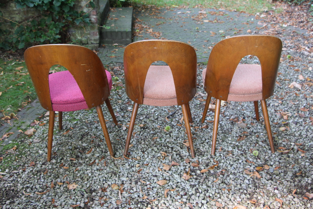 vintage design Tatra chairs by Antonin Suman